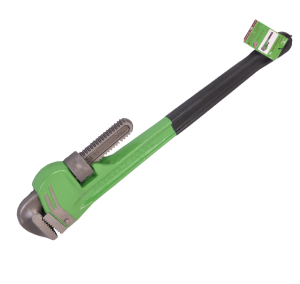 Pipe wrench With 2 Eyebrow