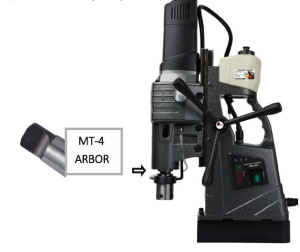 MAGNETIC DRILL 120MM, WITH TAPPING, STROC.120GTX