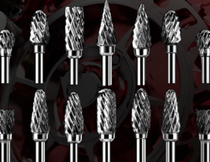 CARBIDE BURRS—DOUBLE CUT
