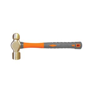 Brass Ball Pein Hammer Fiber Handle