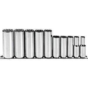 Socket Set Deep - 1/4" DR 371K-D10