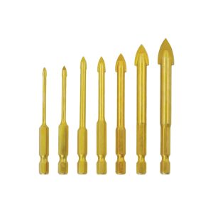 Glass Drill Bit Hex Shank (Flat Type)
