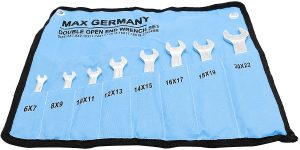 Double Open Wrench Set MM 8pc