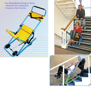 Aluminium Evacuation Chair