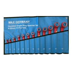 Insulated Single Ring Spanner Sets 12Pcs 6-32mm